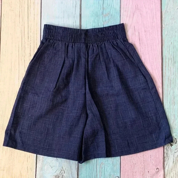 vintage catch me plaid high waist shorts - Picture 9 of 10